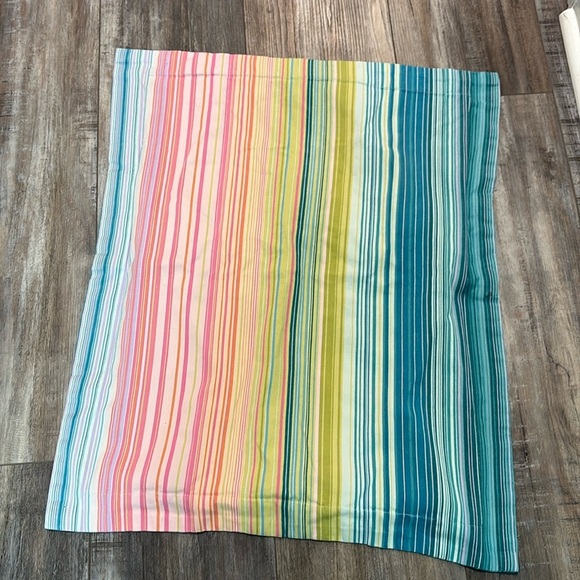 Pottery Barn Teen Rainbow Stripe Standard Sham - Picture 1 of 6